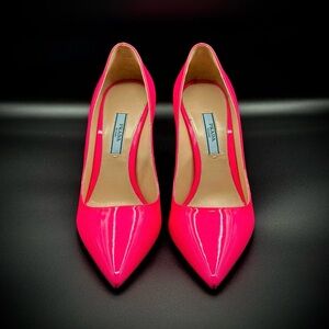 Prada Neon Pink Pumps- Size 36.5